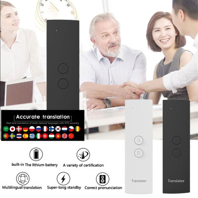 Intelligent 40 Language Smart Voice Translator Portable Two-Way Real Time Multi-Language Translation
Intelligent 40 Language Smart Voice Translator Portable Two-Way Real Time Multi-Language Translation