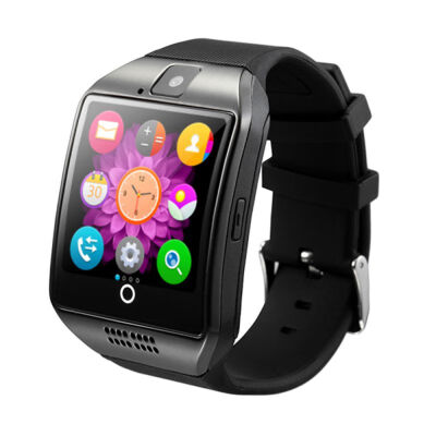 Multifunctional Bluetooth Smart Watch Touch Screen With Music Player Cell Phone Watch Remote Camera Message Reminder Q18
Multifunctional Bluetooth Smart Watch Touch Screen With Music Player Cell Phone Watch Remote Camera Message Reminder Q18