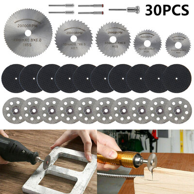 Willstar 30Pcs Circular Saw Blade Set For Dremel Rotary Tool Wood Plastic PVC Cutting
Willstar 30Pcs Circular Saw Blade Set For Dremel Rotary Tool Wood Plastic PVC Cutting
