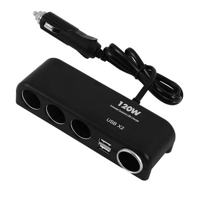 Willstar 4 Way 12V 24V Multi Socket Car Cigarette Lighter Splitter USB Charger Adapter US
Willstar 4 Way 12V 24V Multi Socket Car Cigarette Lighter Splitter USB Charger Adapter US
