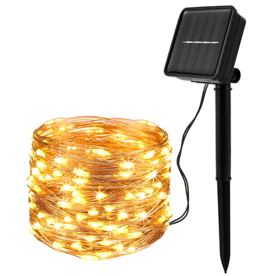 10M Solar String Lights 2 Modes Solar Powered Copper Wire Fairy Lights Waterproof Lighting
10M Solar String Lights 2 Modes Solar Powered Copper Wire Fairy Lights Waterproof Lighting