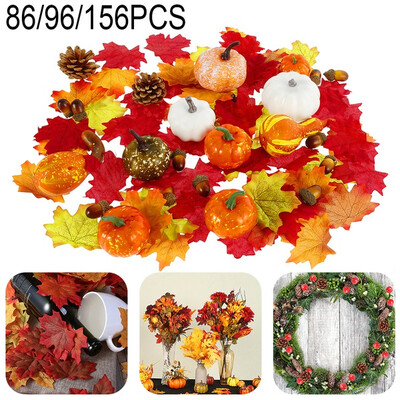 Willstar 1569686Pcs Artificial Pumpkins Autumn Decoration Set Halloween Mini Fake Pumpkins Pine Cones Maple
Willstar 1569686Pcs Artificial Pumpkins Autumn Decoration Set Halloween Mini Fake Pumpkins Pine Cones Maple