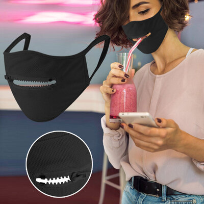 Willstar 1 PC Washable Zipper Mouth Cover Respirator Reusable Face Covers Black
Willstar 1 PC Washable Zipper Mouth Cover Respirator Reusable Face Covers Black