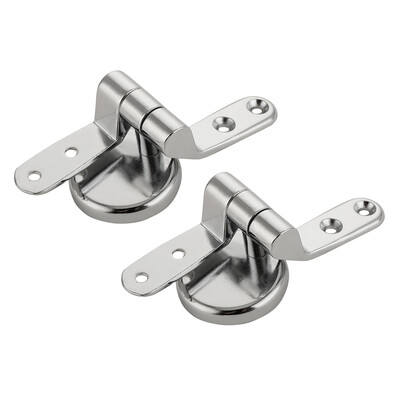 Willstar 2Pcs Replacement Toilet Seat Hinge Set Chrome Hinges With Fittings For Wood Finished
Willstar 2Pcs Replacement Toilet Seat Hinge Set Chrome Hinges With Fittings For Wood Finished