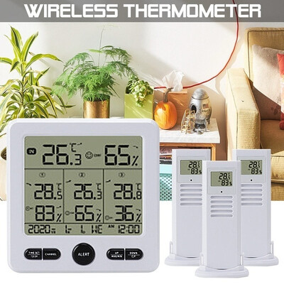 Willstar 2 Colors One For Three Wireless Thermometer And Hygrometer With Upper And Lower Limit Backlight Alarm
Willstar 2 Colors One For Three Wireless Thermometer And Hygrometer With Upper And Lower Limit Backlight Alarm