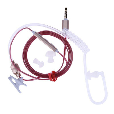 New Professional Security Headset Anti-radiation Spiral Tube Earpiece With 35 mm Headphone Jack For IPhone Or Android Devices
New Professional Security Headset Anti-radiation Spiral Tube Earpiece With 35 mm Headphone Jack For IPhone Or Android Devices