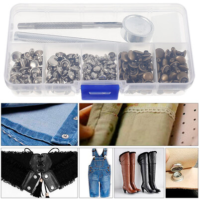 Willstar 120Sets 46Colors Clothes 4 In 1 Fastener Snap Metal Press Stud Cloth Tool Kit
Willstar 120Sets 46Colors Clothes 4 In 1 Fastener Snap Metal Press Stud Cloth Tool Kit