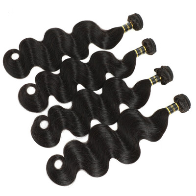 Amazing Star Brazilian Virgin Hair Body Wave 4 Bundles Human Hair Extensions Body Wave Hair Bundles
