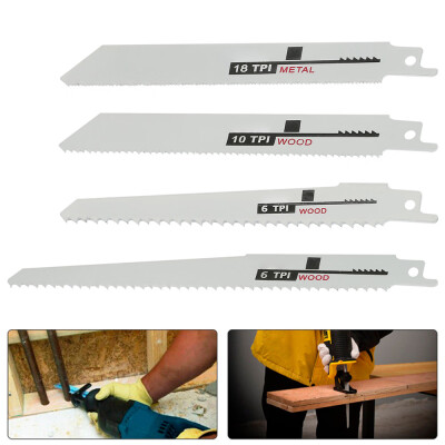 Willstar 4PCS Reciprocating Wood Sabre Saw Blades For Bosch Makita High Carbon Bimetal
Willstar 4PCS Reciprocating Wood Sabre Saw Blades For Bosch Makita High Carbon Bimetal