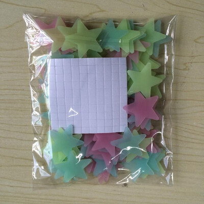 Romantic Noctilucent Star Shape Sticker Festivel Fluorescent Stickers 3d Wall Decoration Stick Sweet Night Stars
Romantic Noctilucent Star Shape Sticker Festivel Fluorescent Stickers 3d Wall Decoration Stick Sweet Night Stars