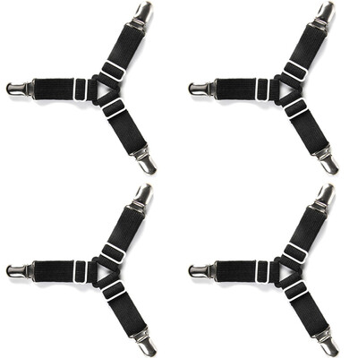 4PCS Triangle Bed Mattress Sheet Clips Grippers Straps Fastener Holder Suspender
4PCS Triangle Bed Mattress Sheet Clips Grippers Straps Fastener Holder Suspender