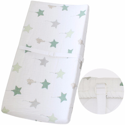 Baby Diaper Changing Pad Cover For Newborns 2 Layers Soft Breathable Pure Muslin Cotton Sheet For Standard Changing Table Pads
Baby Diaper Changing Pad Cover For Newborns 2 Layers Soft Breathable Pure Muslin Cotton Sheet For Standard Changing Table Pads