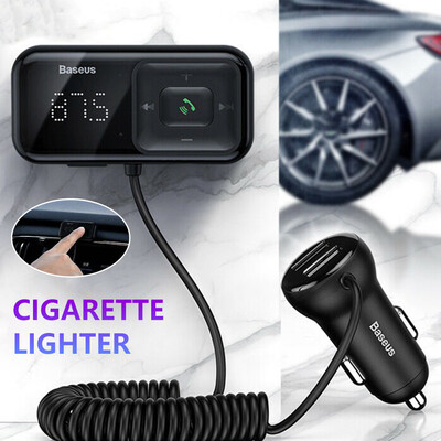 Willstar Wireless Bluetooth Car FM Transmitter lighter MP3 Player Kit Handsfree Black
Willstar Wireless Bluetooth Car FM Transmitter lighter MP3 Player Kit Handsfree Black
