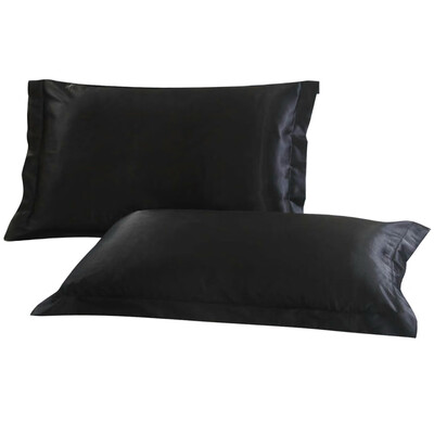Willstar 2PCS Pillow Cases Luxury Case Silk Satin Housewife Bedroom Pillow Cover-Black
Willstar 2PCS Pillow Cases Luxury Case Silk Satin Housewife Bedroom Pillow Cover-Black