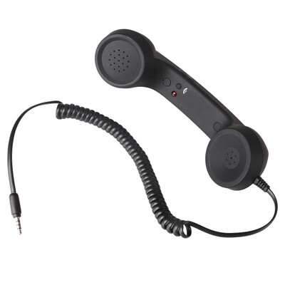 New Classic Comfort Retro Phone Handset Speaker Phone Call Mic Receiver For iPhone Android Phones 7 Colors 35mm
New Classic Comfort Retro Phone Handset Speaker Phone Call Mic Receiver For iPhone Android Phones 7 Colors 35mm