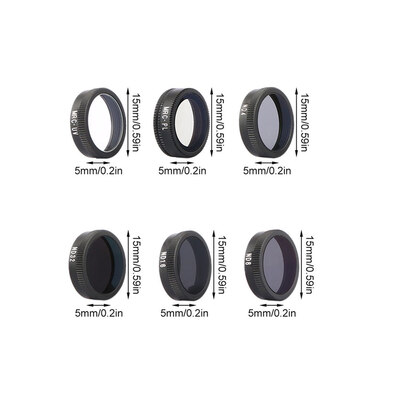 Lightweight Camera Lens Filter MCUV CPL ND4 ND8 ND16 ND32 Filter For DJI MAVIC AIR Drone Camera Accessory
Lightweight Camera Lens Filter MCUV CPL ND4 ND8 ND16 ND32 Filter For DJI MAVIC AIR Drone Camera Accessory