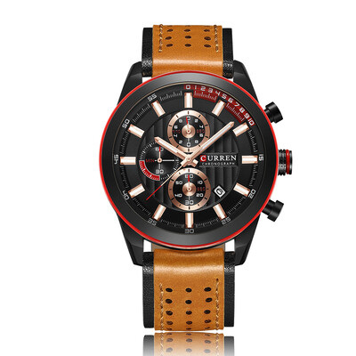 Curren Fashion Casual Business Men High Quality Watch Quartz Analog Sport Wrist Watch Relogio Masculino Best Gift
Curren Fashion Casual Business Men High Quality Watch Quartz Analog Sport Wrist Watch Relogio Masculino Best Gift