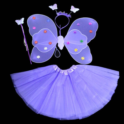Halloween Dance Costumes Fairy Princess CosplayKids Butterfly Wings WandHeadbandTutu Skirt
Halloween Dance Costumes Fairy Princess CosplayKids Butterfly Wings WandHeadbandTutu Skirt