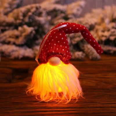 Lighting Doll Christmas Pendant Decorative Hanging Ornament Indoor Holiday Party Favor Christmas Decorations for Home
Lighting Doll Christmas Pendant Decorative Hanging Ornament Indoor Holiday Party Favor Christmas Decorations for Home
