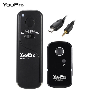 YouPro YP-860 S2 24G Wireless Remote Control Shutter Release Transmitter Receiver for Sony A58 A7R A7 A7II A7RII A7SII A7S A6000
YouPro YP-860 S2 24G Wireless Remote Control Shutter Release Transmitter Receiver for Sony A58 A7R A7 A7II A7RII A7SII A7S A6000