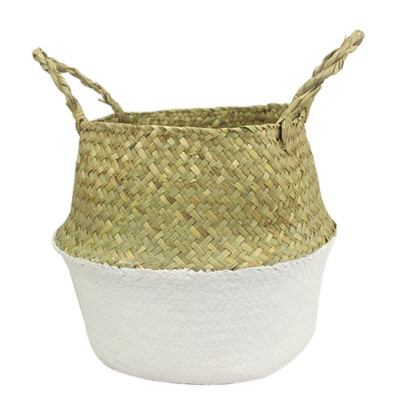 Seagrass Wickerwork Basket Rattan Foldable Hanging Flower Pot Planter Woven Dirty Laundry Basket Storage Basket Home Decor
Seagrass Wickerwork Basket Rattan Foldable Hanging Flower Pot Planter Woven Dirty Laundry Basket Storage Basket Home Decor