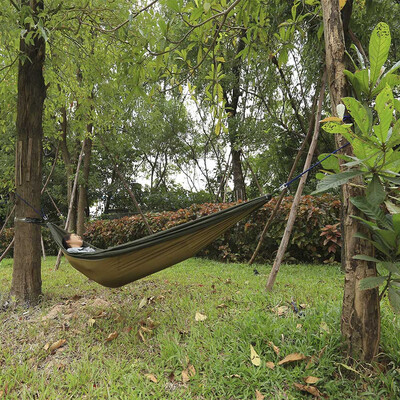 260 x 140CM Portable Two People Parachute Fabric Mosquito Net Hammock for Indoor Outdoor Use
260 x 140CM Portable Two People Parachute Fabric Mosquito Net Hammock for Indoor Outdoor Use