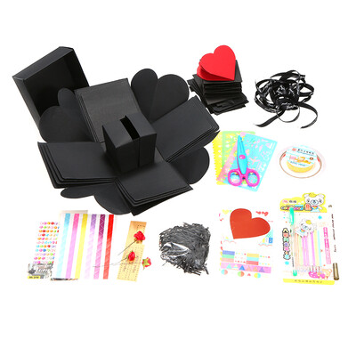 DIY Surprise Explosion Gift Box with Accessories Kit Memory Photo Album Wedding Proposal Engagement Birthday Valentines Day Anniv
DIY Surprise Explosion Gift Box with Accessories Kit Memory Photo Album Wedding Proposal Engagement Birthday Valentines Day Anniv