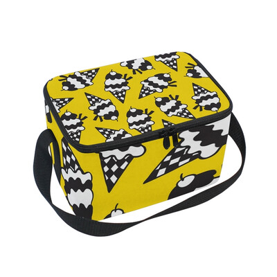 ALAZA Ice Cream Pattern Lunch Box Insulated Lunch Bag Large Cooler Tote Bagfor Men Women
ALAZA Ice Cream Pattern Lunch Box Insulated Lunch Bag Large Cooler Tote Bagfor Men Women