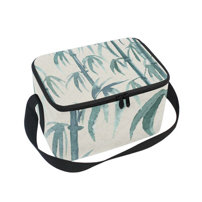 ALAZA Insulated Lunch Box Ink Bamboo Lunch Bag for Men Women Portable Tote Bag Cooler Bag
ALAZA Insulated Lunch Box Ink Bamboo Lunch Bag for Men Women Portable Tote Bag Cooler Bag