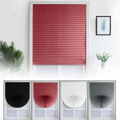 Willstar NEW Pleated Fabric Window Shades Blinds Cordless Light Filtering Four Colors
Willstar NEW Pleated Fabric Window Shades Blinds Cordless Light Filtering Four Colors