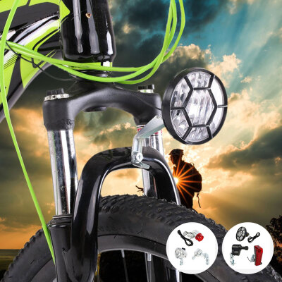 Willstar Bicycle Lights Set Kit Bike Safety Front Headlight Taillight Rear light Dynamo
Willstar Bicycle Lights Set Kit Bike Safety Front Headlight Taillight Rear light Dynamo