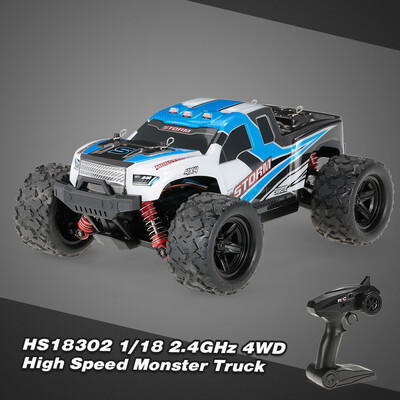 Linxtech HS18302 118 24GHz 4WD 36kmh High Speed Monster Truck Buggy RC Off-Road Racing Car Vehicle Kids Toy Gift
Linxtech HS18302 118 24GHz 4WD 36kmh High Speed Monster Truck Buggy RC Off-Road Racing Car Vehicle Kids Toy Gift