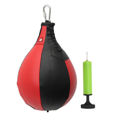Boxing Ball PU Leather Pear Shape Hanging Speed Punch Bag Exercise Speedball Fitness
Boxing Ball PU Leather Pear Shape Hanging Speed Punch Bag Exercise Speedball Fitness