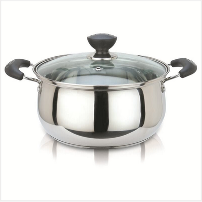 American kitchen household soup pot 304 stainless steel double bottom stew pot does not stick to the gas stove pot electromagnetic
American kitchen household soup pot 304 stainless steel double bottom stew pot does not stick to the gas stove pot electromagnetic