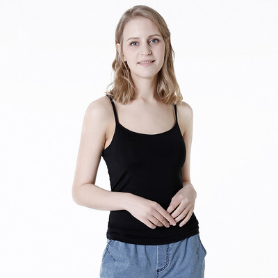 Beijing Tokyo made JZAO ladies vest bra summer cool sense sleeveless fit slim vest black
Beijing Tokyo made JZAO ladies vest bra summer cool sense sleeveless fit slim vest black