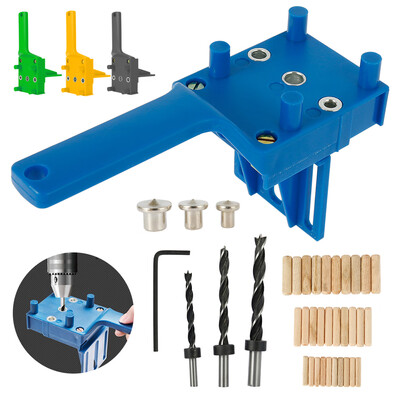 Willstar Woodworking Doweling Jig Drill Guide Wood Dowel Drill Hole Tool 6 8 10mm HOT Jig
Willstar Woodworking Doweling Jig Drill Guide Wood Dowel Drill Hole Tool 6 8 10mm HOT Jig