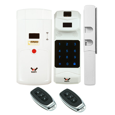 WAFU Wireless Smart Invisible Fingerprint Remote Lock Keyless Entry Door Lock Security Anti-theft Locks Phone APP BT Unlock with
WAFU Wireless Smart Invisible Fingerprint Remote Lock Keyless Entry Door Lock Security Anti-theft Locks Phone APP BT Unlock with