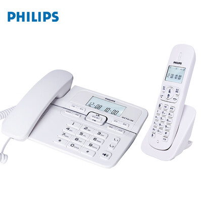 Philips PHILIPS cordless telephone wireless landline machine home office home one-touch dial dual hands-free DCTG188 white
Philips PHILIPS cordless telephone wireless landline machine home office home one-touch dial dual hands-free DCTG188 white