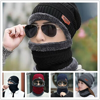 Willstar Winter Warm Knitted Scarf & Hat for Men&Women Windproof Fleece Lined Bonnet Elastic Hat
Willstar Winter Warm Knitted Scarf & Hat for Men&Women Windproof Fleece Lined Bonnet Elastic Hat