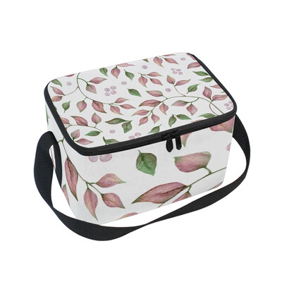 ALAZA Lunch Box Insulated Lunch Bag Large Cooler Tote Bag Pink Little Leaf for Men Women Girls Boys
ALAZA Lunch Box Insulated Lunch Bag Large Cooler Tote Bag Pink Little Leaf for Men Women Girls Boys