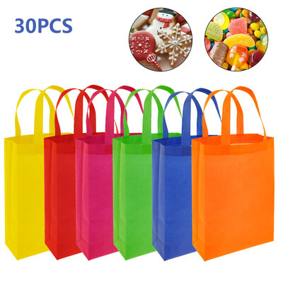 Willstar 30 Pcs Party Bags with Handles Non-Woven Gift Tote Bags Toy Goody Sweet Bags6 Co
Willstar 30 Pcs Party Bags with Handles Non-Woven Gift Tote Bags Toy Goody Sweet Bags6 Co