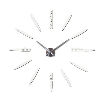 Willstar Stick On Wall Clock DIY Large Modern Design Decal 3D Stickers Mute Decorative
Willstar Stick On Wall Clock DIY Large Modern Design Decal 3D Stickers Mute Decorative