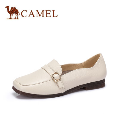 Camel CAMEL ladies simple British buckle square head low heel shoes A915046197 beige 40
Camel CAMEL ladies simple British buckle square head low heel shoes A915046197 beige 40