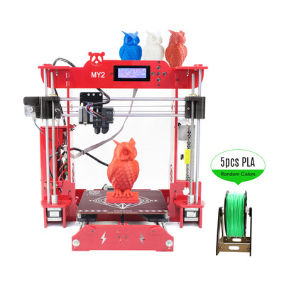 TNICE MY2 Desktop RepRap i3 3D Printer DIY Kit ST Mainboard Integrated Extruder 2004 LCD Display Acrylic Frame with 100m PLA Filam
TNICE MY2 Desktop RepRap i3 3D Printer DIY Kit ST Mainboard Integrated Extruder 2004 LCD Display Acrylic Frame with 100m PLA Filam