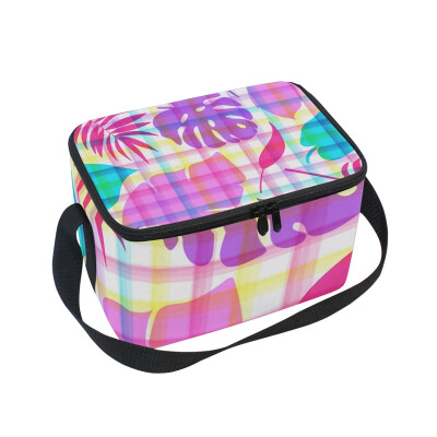 ALAZA Lunch Box Insulated Lunch Bag Large Cooler Tote Bag Tropical Leaves for Men Women Girls Boys
ALAZA Lunch Box Insulated Lunch Bag Large Cooler Tote Bag Tropical Leaves for Men Women Girls Boys