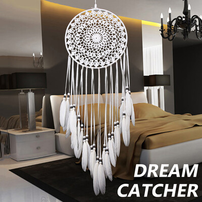 Willstar White Large Handmade Dream Catcher Feathers Hanging Dreamcatcher Home Decor
Willstar White Large Handmade Dream Catcher Feathers Hanging Dreamcatcher Home Decor