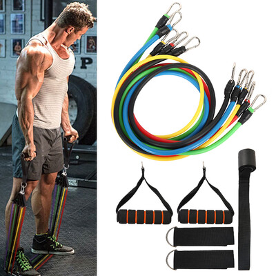 Willstar Set of 12 Elastic Resistance Band Bodybuilding Fitness Exercise Bands with Handles Strap Ankle Hooks
Willstar Set of 12 Elastic Resistance Band Bodybuilding Fitness Exercise Bands with Handles Strap Ankle Hooks