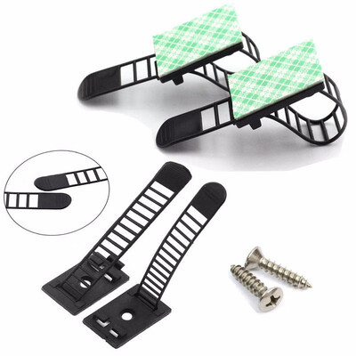Cable Clips Adjustable Nylon Cable Zip Ties 3M Adhesive for Any Clean&Smooth Flat Surfaces&304 Stainless Steel Screws
Cable Clips Adjustable Nylon Cable Zip Ties 3M Adhesive for Any Clean&Smooth Flat Surfaces&304 Stainless Steel Screws