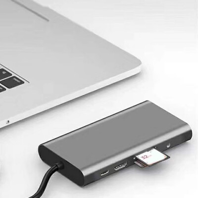 Willstar 1PCS 10 in 1 Multi-function USB30 Hub Adapter USB Type C Docking HDMI VGA RJ45
Willstar 1PCS 10 in 1 Multi-function USB30 Hub Adapter USB Type C Docking HDMI VGA RJ45