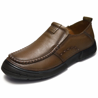 Mens lazy casual shoes handmade leather retro mens leather shoes business dress shoes
Mens lazy casual shoes handmade leather retro mens leather shoes business dress shoes